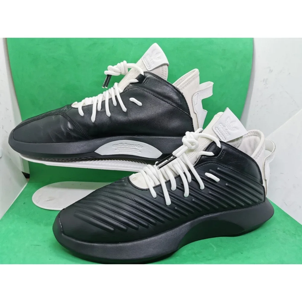 Adidas Crazy 1 ADV Kobe Mens AQ0321 Black White Basketball Shoes Size 8.5